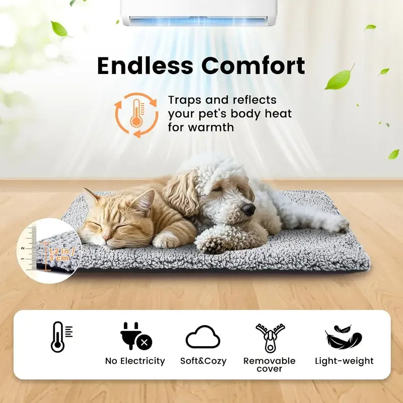 Cozy Self-Heating Pet Bed