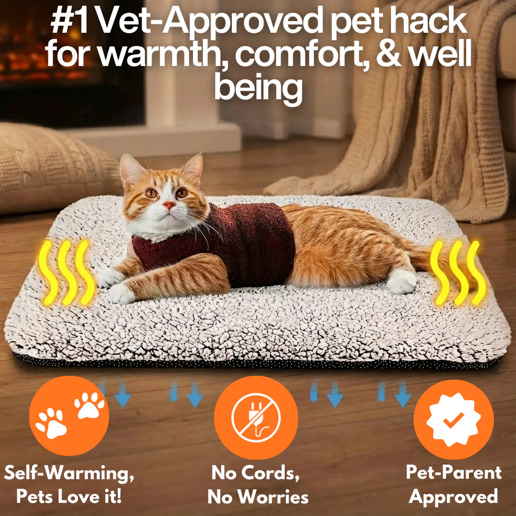 Cozy Self-Heating Pet Bed